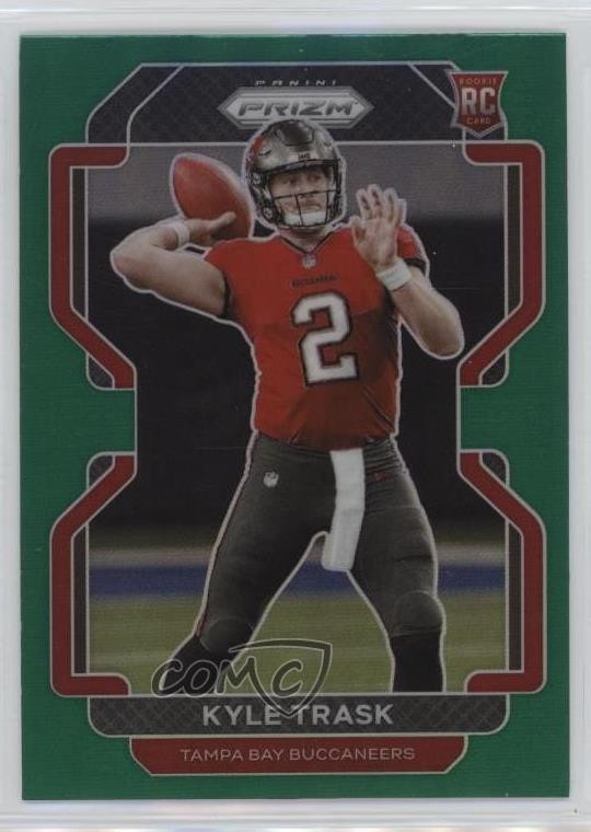2021 Panini Prizm Rookie Green Prizm Kyle Trask #339 Rookie RC o8g