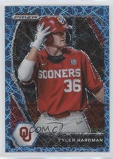 2021 Panini Prizm Draft Picks Blue Velocity Prizm Tyler Hardman #PDP153 1hs9