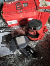 Milwaukee M18 BOS125-0 18v Compact Random Orbital Sander Body Only Box Damage 