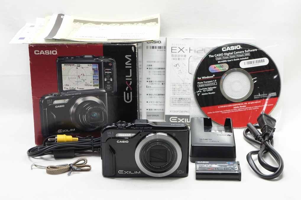 Casio EX-H20G 14.1MP Digital Camera - Black for sale online