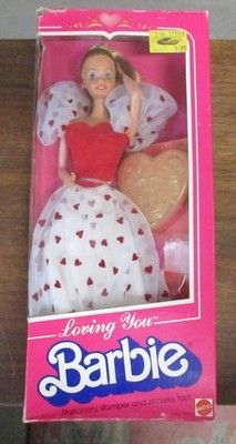 Beautiful 1983  Mattel #7072 Loving You Barbie New in Box  READ