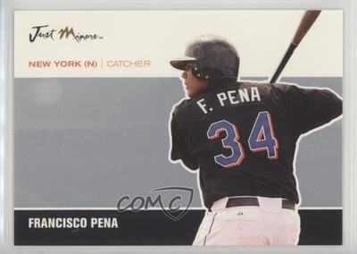 2007 Just Minors Just Auto Silver Edition 15/25 Francisco Pena #JA-35 4r3