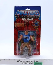 Rio Blast 9-Back Masters of the Universe MOTU 1986 Mattel Figure NEW SEALED
