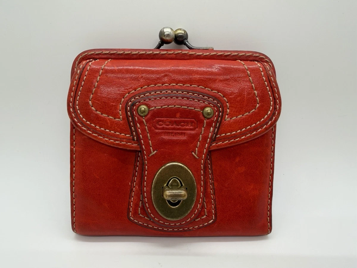 Coach Turnlock Wallet for sale - eBay