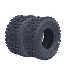 20x11-9 Atv Utv Tires Off Road All Terrain 16mm Tread 6 Pr Set Of 2 Tubeless