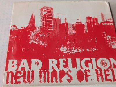 Bad Religion ''New Maps Of Hell'' 2008 CD & DVD Epitaph Punk 52 seconds Prodigal