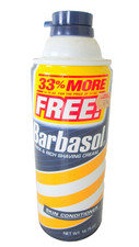 Barbasol Thick Rich Shaving Cream Skin Conditioner 14.75oz Vin FULL Can