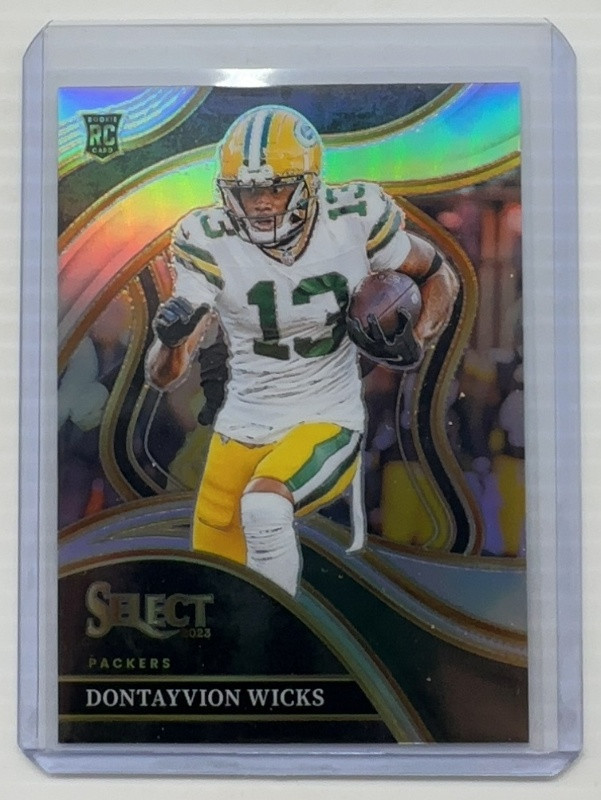 2023 Select Dontayvion Wicks Silver Prizms Rookie Club RC #271