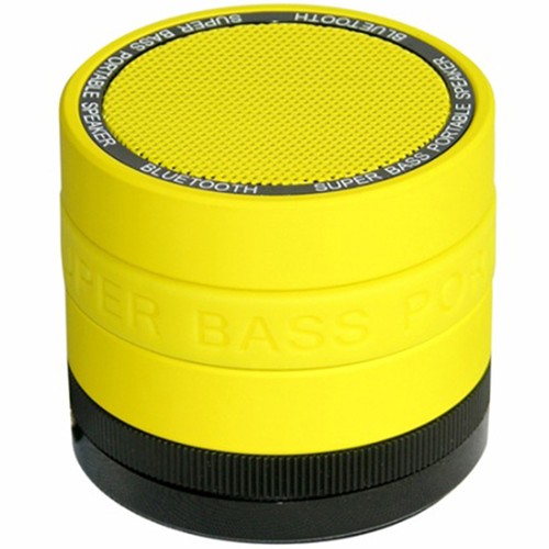SYN Portable Bluetooth Speaker with 8 Customizable Color Bands - Yellow Speaker - 第 1/4 張圖片