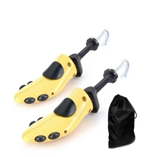 Pair of Men Shoe Stretcher Two-Way shoe TreeExpands Length and Width of Tight...