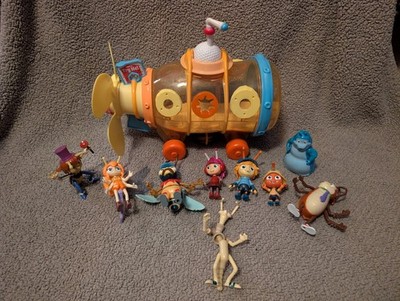 Netflix Beat Bugs Lot With 9 Bug Figures Music Lights Musical Submarine Works !