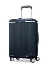 Samsonite Silhouette 18 21” Carry-On Expandable Hardside Spinner Luggage, Navy