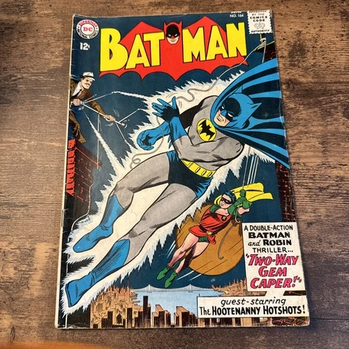 Batman #164 Silver Age Superhero Vintage DC Comic 1964