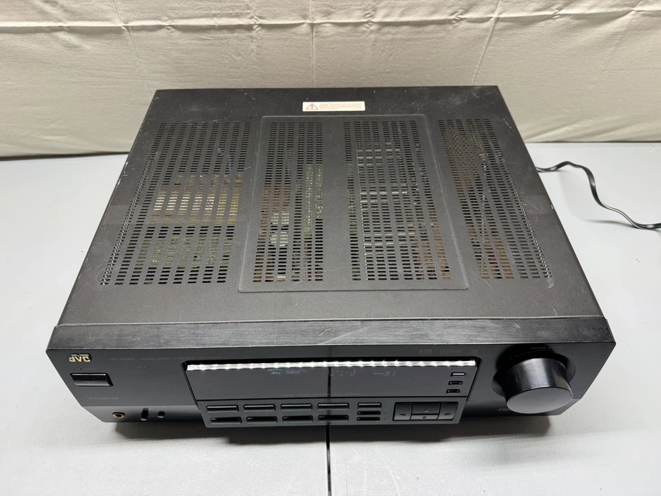 JVC RX-6000VBK Receiver HiFi Stereo 7.1 Channel Home Theater Vintage Phono - Image 4 of 4