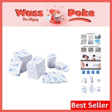 Versatile 60Pcs Double-Sided Foam Pads - Waterproof Adhesive for Home Projects