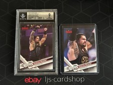2017 Topps WWE Then Now Forever Roman Reigns #133 Image Variations BGS 9 1/1?? 