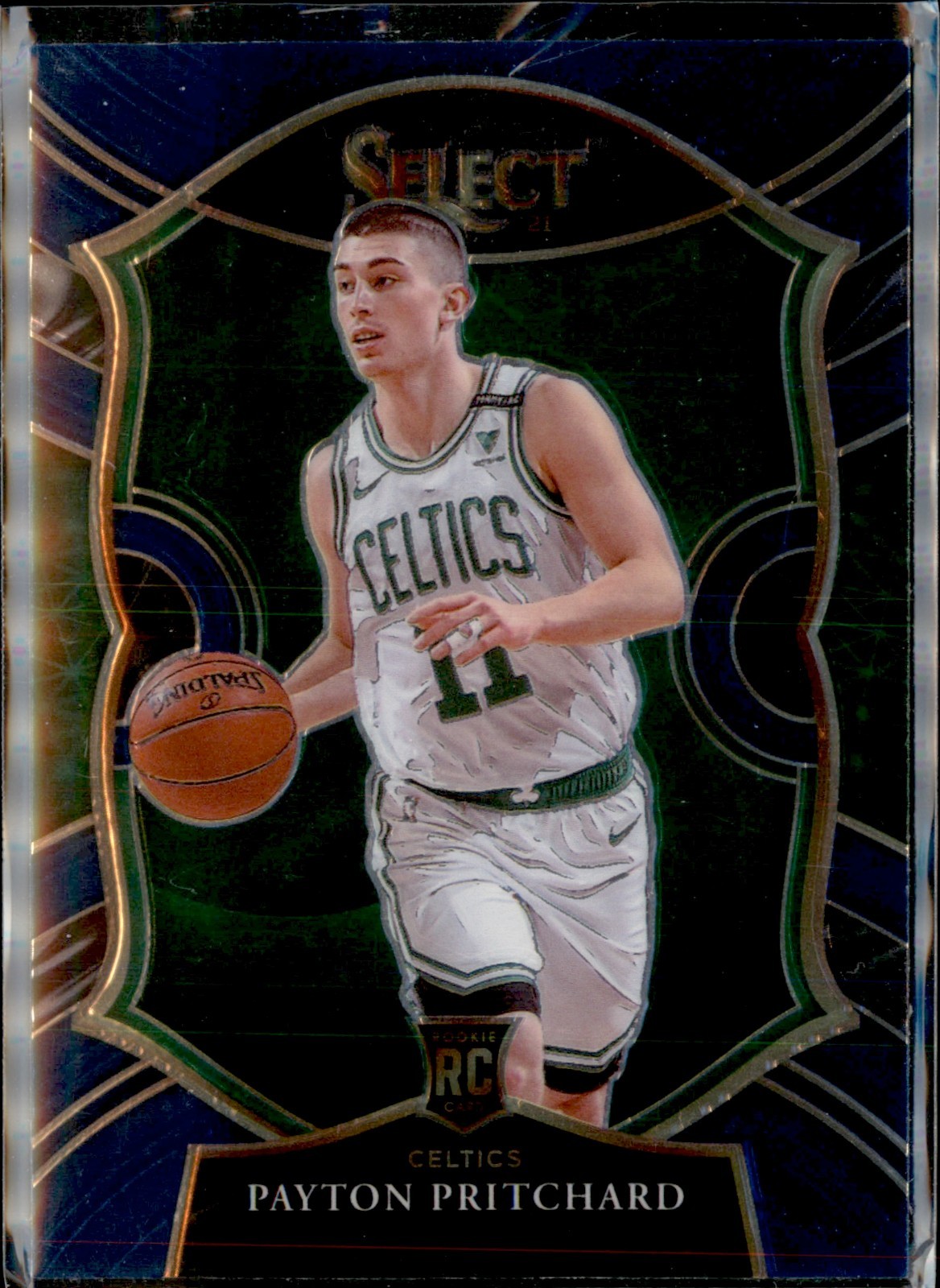 2020-21 Panini Select - Concourse Payton Pritchard #86 Blue (RC)