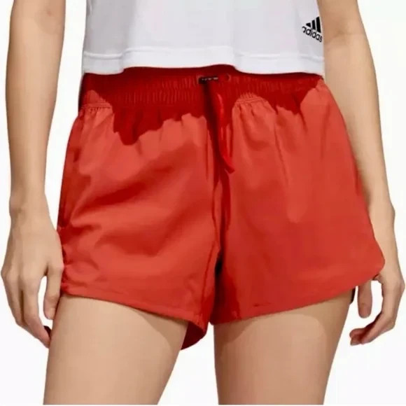 NWT Adidas Drawstring Training Shorts Womens Aeroready - Size L