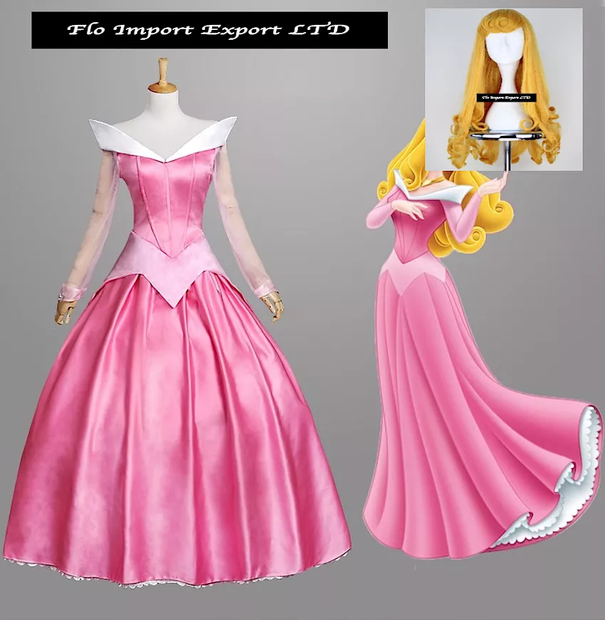 Vestito aurora hotsell carnevale