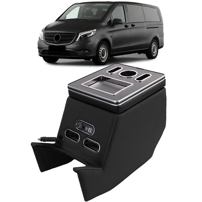 Boîte De Rangement YEE PIN Pour Mercedes Classe C W206 (2022+) - Organiseur Console Centrale Blanc