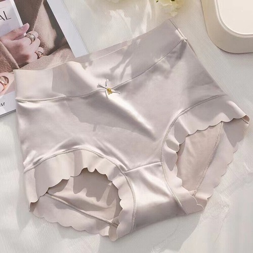 Women Silky Shiny Vintage Satin Panties Ladies Wet Look Knicker Briefs Underwear - Picture 17 of 18