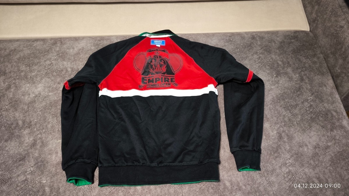 Vintage Star Wars Reversible Rare Tennis zip up ADIDAS