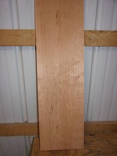 1 PC CHERRY WOOD KILN DRIED BOARD LUMBER 32"X 9 1/2"X 13/16" F41 FLAT CLEAR