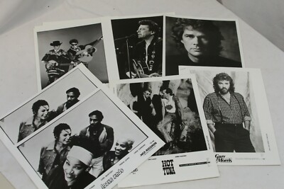 Press Photos  9 8x10 The Paine Bros Joe Ely David Foster Gary Morris Hot Tuna 