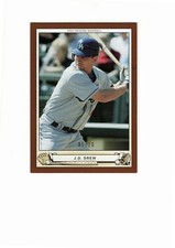 J.D. DREW 2005 ORIGINS BASEBALL GOLD CARD 5/20