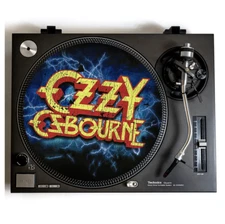 OZZY OSBOURNE Turntable Slipmat for Vinyl Records 12" DJ Slip Mat Black Sabbath