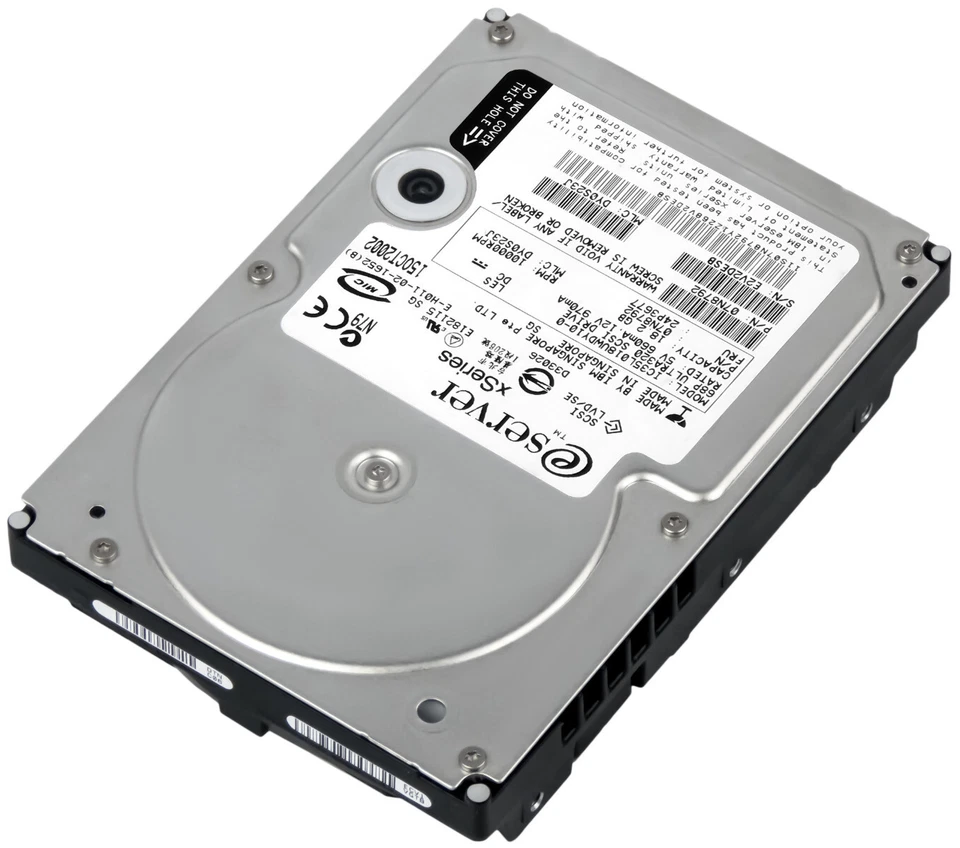 Hard Drive IBM 24P3677 07N8792 IC35L018UWDY10-0 18.2GB 10K SCSI U320 3.5'' - Image 2 of 3