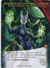 LILITH UD Marvel Legendary MIDNIGHT SONS MASTERMIND TACTIC MESOPOTAMIAN DEMON