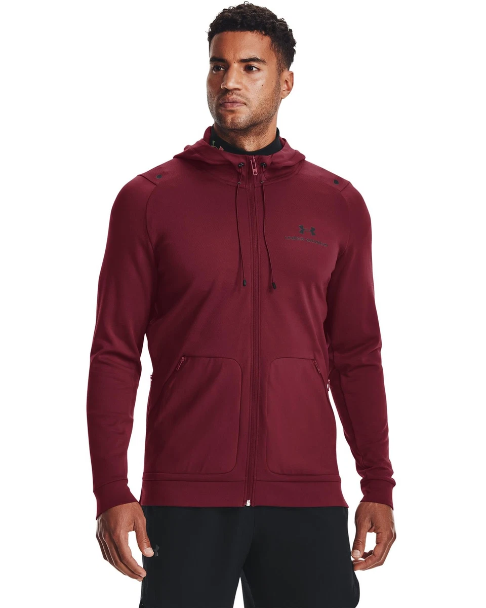 Under armour cheap jacket bordeaux