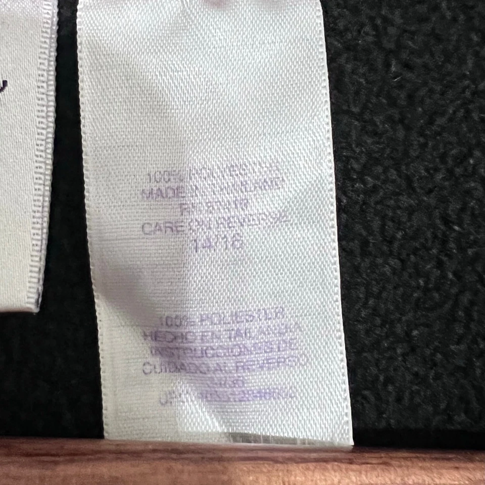 Suéter polar vintage Just My Size para mujer talla 14/16 rojo cuello en V Foto 3 de 4