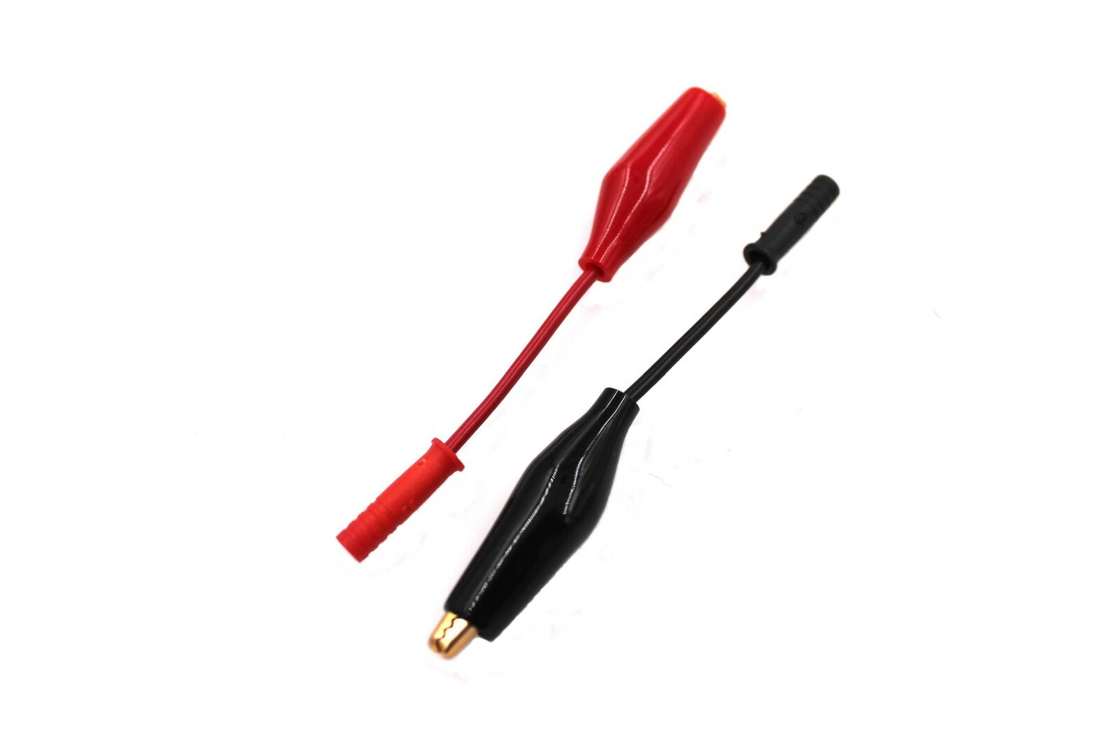 Atlas LCR40/45 Red./Black Gold Coated Crocodile Clips ( CRC01M )