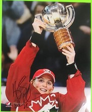 Team Canada Hayley Wickenheiser  Autographed 8x10 Signed Photo