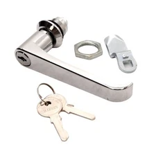 Saginaw Control SCE-ELKL Key Locking L Handle, Quarter Turn, with 2 Keys
