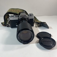 Minolta XD5 W/ Rokinon 80-200mm Lens Untested