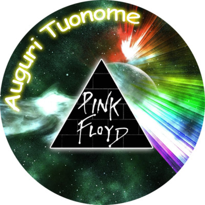 Waffel PINK FLOYD Geburtstag Tortendeko Hostie oder Zucker mit NAMEN 