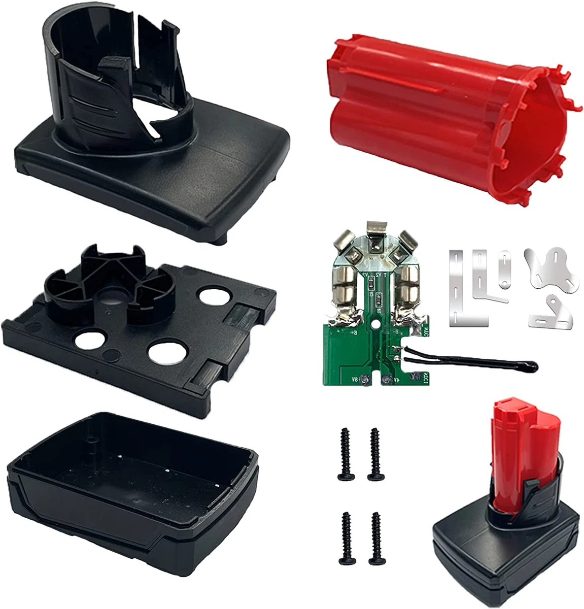 Askoteck M12 12V 6-Cell 3.0Ah-6.0Ah-9.0Ah Battery Case Replacement