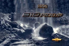 2001 Chevrolet S-10 Pickup Truck Owners Manual User Guide Reference Operator