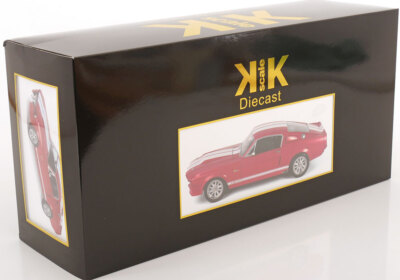 Ford Mustang Shelby GT500 Eleanor 1967 Blanche 1/12 - KK SCALE - Précommande