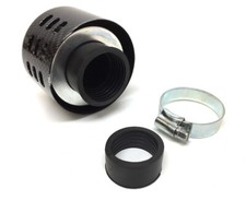 Sport Luftfilter Carbon 28 / 35mm Anschluss für Zündapp Hercules Puch Kreidler