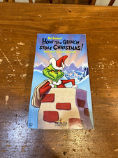 How the Grinch Stole Christmas VHS, 1990 Animated Cartoon