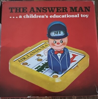 1978 The Answer Man  A Children s Educational Game  