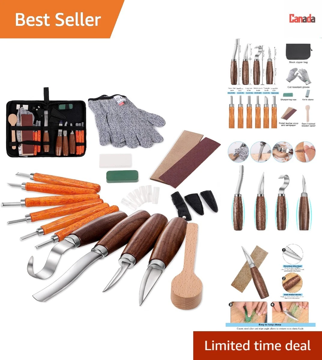 Carving sale knife kit