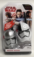 NEW Disney Star Wars Storm Trooper Toy Walkie Talkies Extended Range Last Jedi
