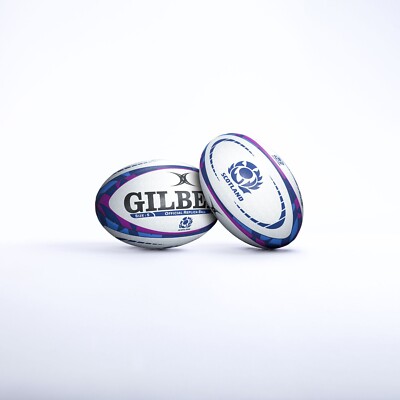 Gilbert Schottland offizielle Replik Rugby Ball (4 Größen) - Kostenloser Versand