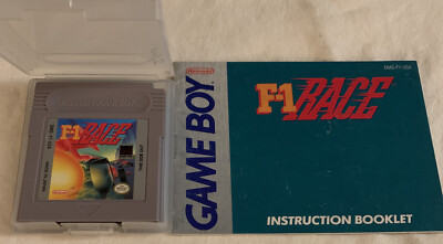 F-1 Race (Nintendo Game Boy) Tested Game And Manual