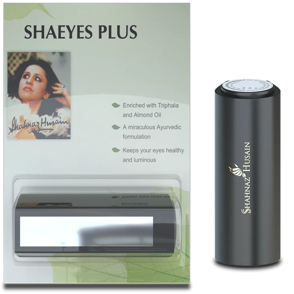 Delineador de ojos Shahnaz Husain Herbal Kohl Kajal ojos plomo envío gratuito NUEVO EMBALAJE Foto 3 de 4